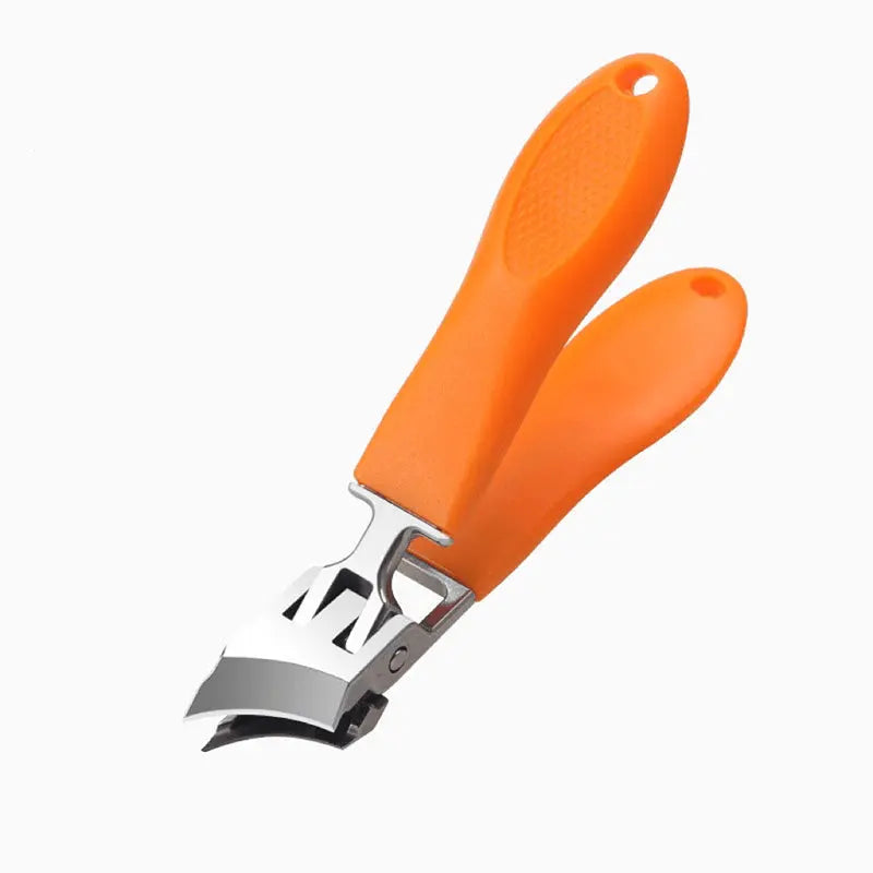 Nagelknipser mit breitem Griff & Spritzschutz – Für dicke Nägel ohne Mühe