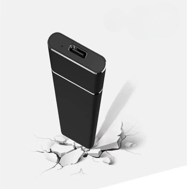 8TB Externe SSD — USB 3.1 Typ-C, Plug & Play, Aluminium