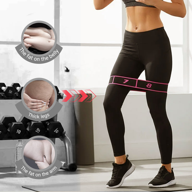 Widerstandsband verstellbar 8 Segmente für Yoga und Training