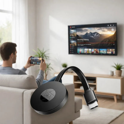 Kabelloser 1080p-Mirror-Adapter – Inhalte sofort auf dem großen Bildschirm