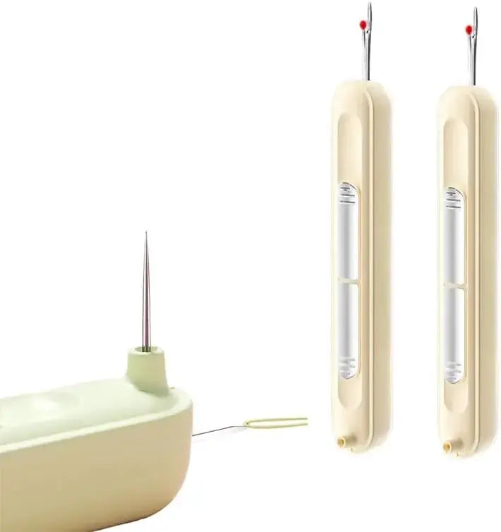 1+1 GRATIS | 2-in-1 Nadeleinfädler und Nahttrenner – Kompakt und Praktisch