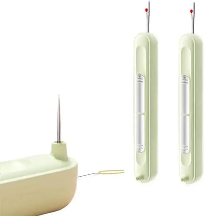 1+1 GRATIS | 2-in-1 Nadeleinfädler und Nahttrenner – Kompakt und Praktisch