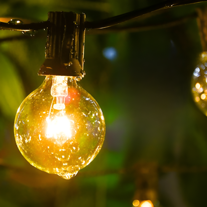 LED-Lichterkette Outdoor mit warmweißem Licht