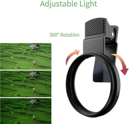 52mm CPL-Filter für Smartphones – Weniger Blendung & Sattere Farben