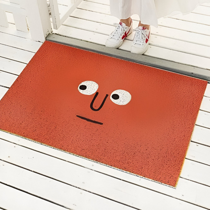Smiley-Fußmatte – Rutschfestes PVC mit Schnelltrocknender Oberfläche