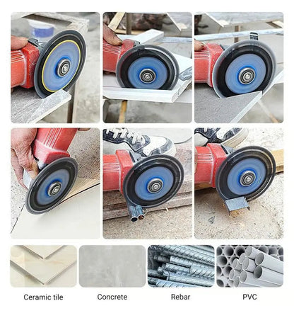 Diamant-Sägeblatt 115 mm – Multifunktional für Fliesen, Beton und Stahl - 2 Stück