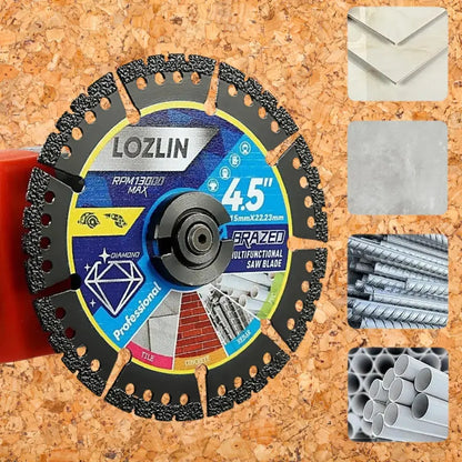 Diamant-Sägeblatt 115 mm – Multifunktional für Fliesen, Beton und Stahl - 2 Stück