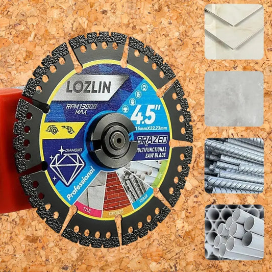 Diamant-Sägeblatt 115 mm – Multifunktional für Fliesen, Beton und Stahl - 2 Stück