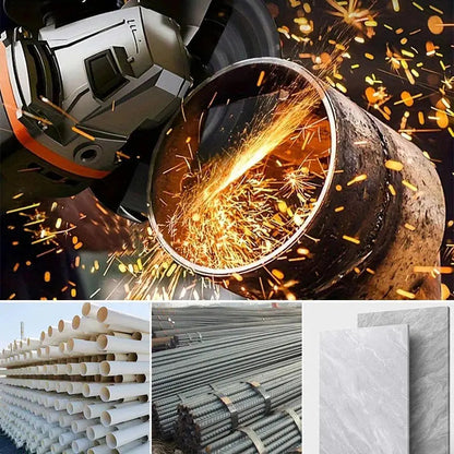 Diamant-Sägeblatt 115 mm – Multifunktional für Fliesen, Beton und Stahl - 2 Stück