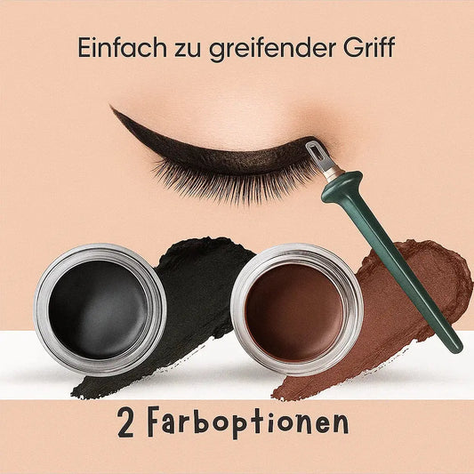 Eyeliner-Set mit ergonomischem Tool & wasserfestem Gel