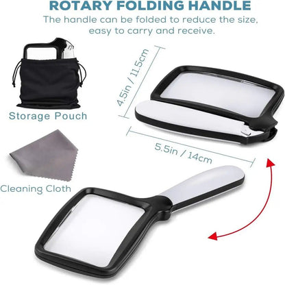 LED-Handlupe – Kleingedrucktes mühelos lesen