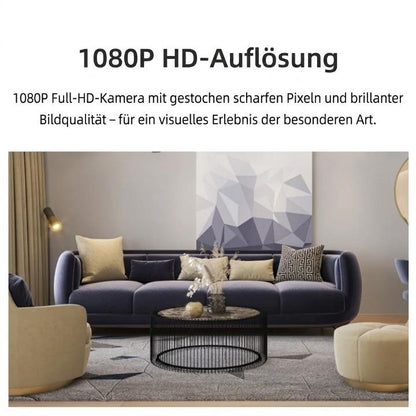 Mini WLAN-Kamera mit Nachtsicht – diskrete Heimüberwachung, 1080P HD