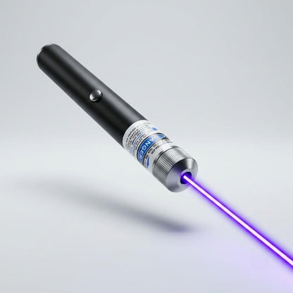 Laserpointer mit einstellbarer Leistung – Rot, Grün oder Lila