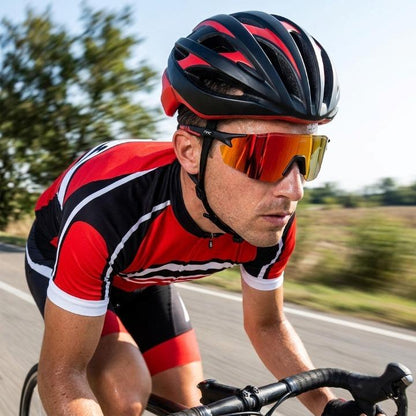 Sportsonnenbrille mit polarisierten Gläsern – UV400-Schutz
