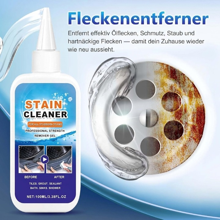 Schimmelentferner-Gel mit Bürste — Kein Schrubben, Tiefenwirkung, 100 ml