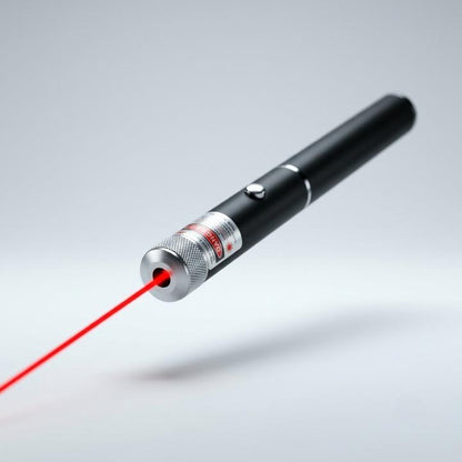 Laserpointer mit einstellbarer Leistung – Rot, Grün oder Lila