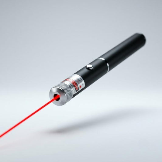 Laserpointer mit einstellbarer Leistung – Rot, Grün oder Lila