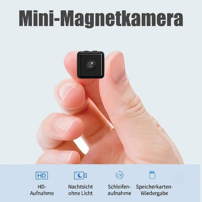 Mini WLAN-Kamera mit Nachtsicht – diskrete Heimüberwachung, 1080P HD