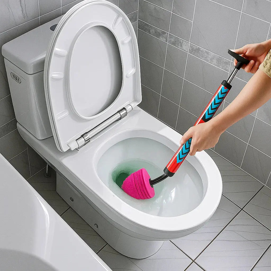 Hochdruck-Abflussreiniger — Verstopfungen lösen ohne Chemie (WC, Spüle, Dusche)