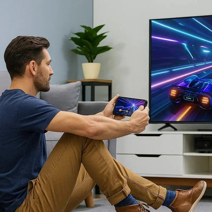 Kabelloser 1080p-Mirror-Adapter – Inhalte sofort auf dem großen Bildschirm