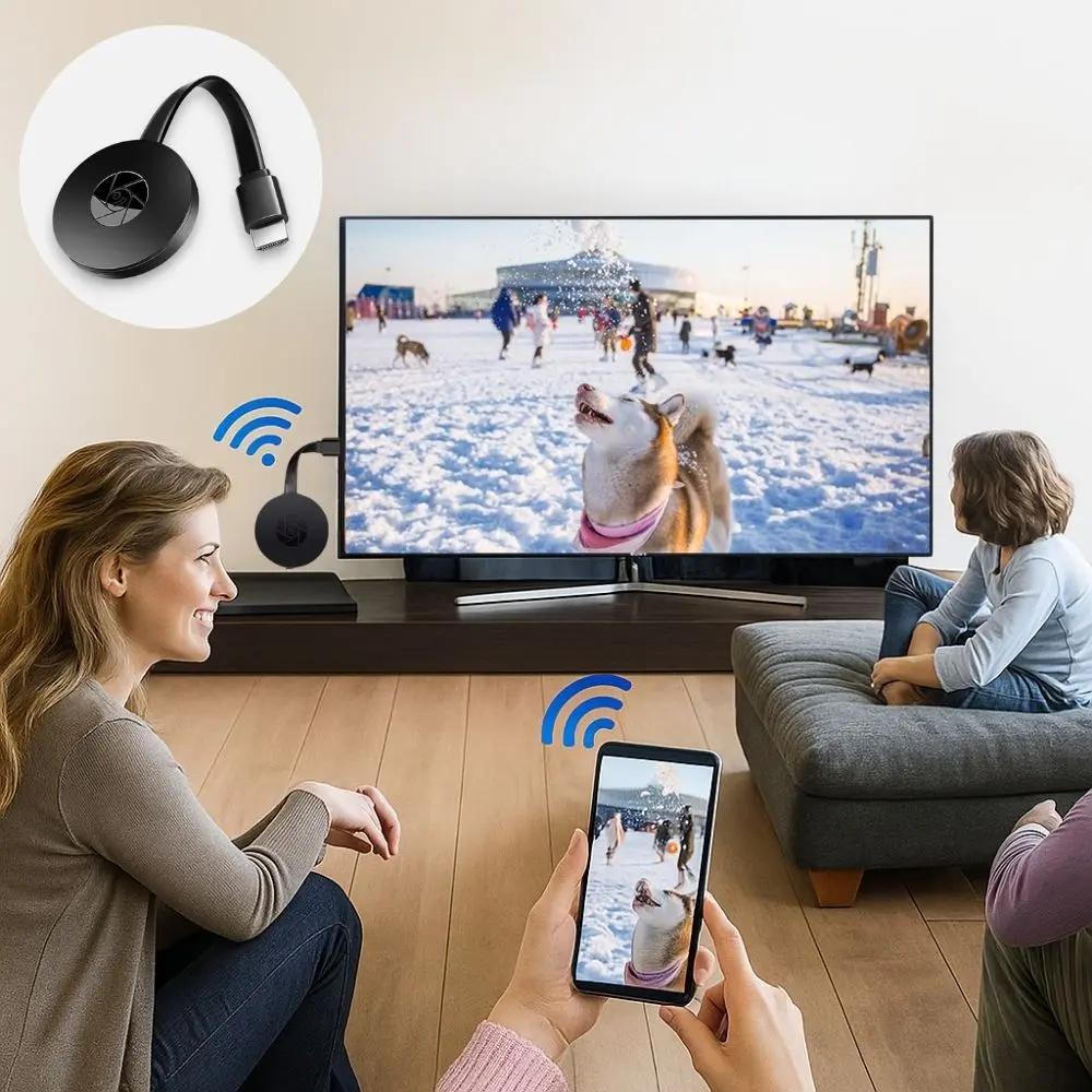 Kabelloser 1080p-Mirror-Adapter – Inhalte sofort auf dem großen Bildschirm