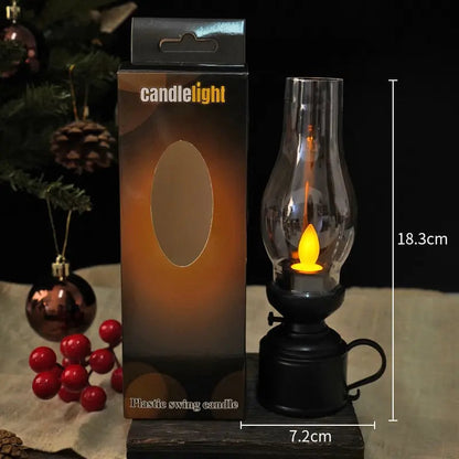 LED-Laterne — warme Atmosphäre ohne Feuergefahr