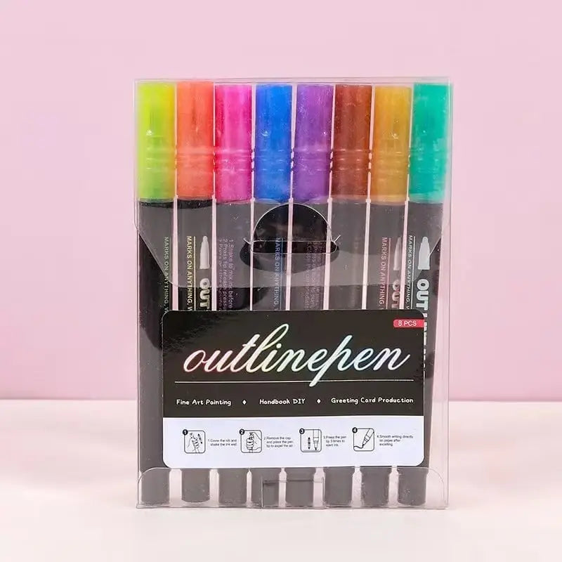 Metallic-Marker Set – Kreative Effekte auf jedem Untergrund