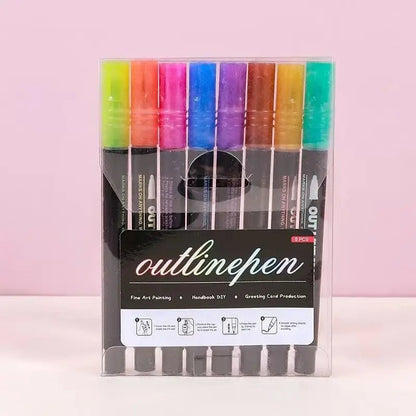 Metallic-Marker Set – Kreative Effekte auf jedem Untergrund