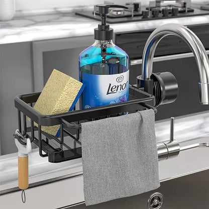 Organizer für Küchenarmaturen – Aluminiumdesign gegen Rost & für mehr Ordnung