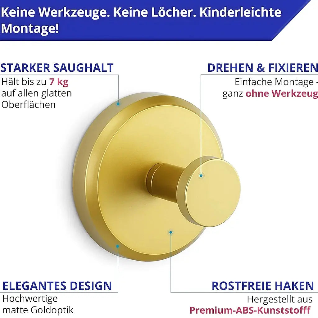 Saughaken für Kränze & Deko – Starker Halt ohne Bohren (2er-Set)