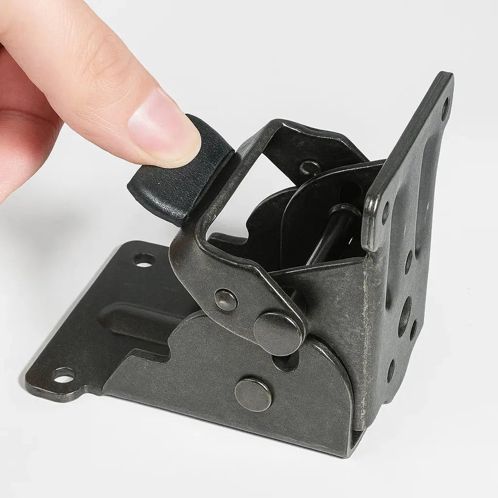 Klapphalter 90° Auto-Lock – 2er-Set, bis 225 kg, Montage in 5 Minuten