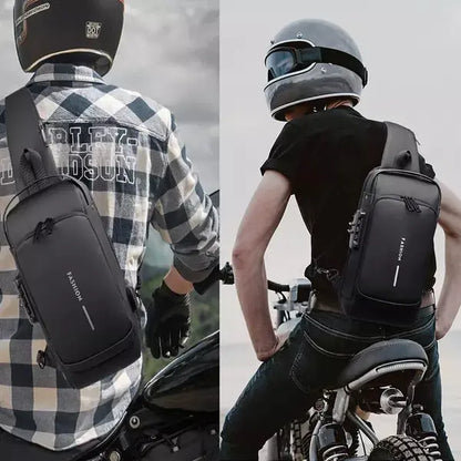 Sicherheits-Rucksack – Schnittfest & mit USB-Ladeanschluss