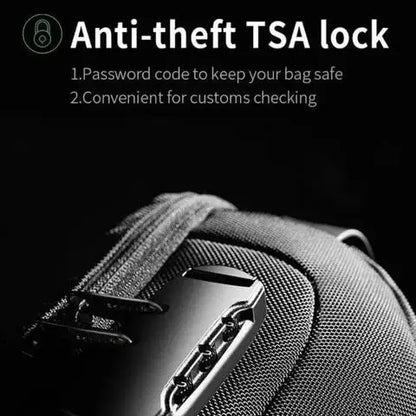 Sicherheits-Rucksack – Schnittfest & mit USB-Ladeanschluss