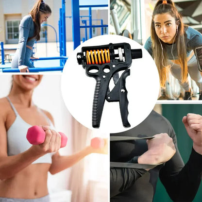 Davy | Adjustable 5-165kg Heavy Grip Strengthener - Finger Expander for Arm, Wrist, and Forearm Training