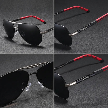 Herren Sonnenbrille Vintage Polarisiert mit UV400 Schutz