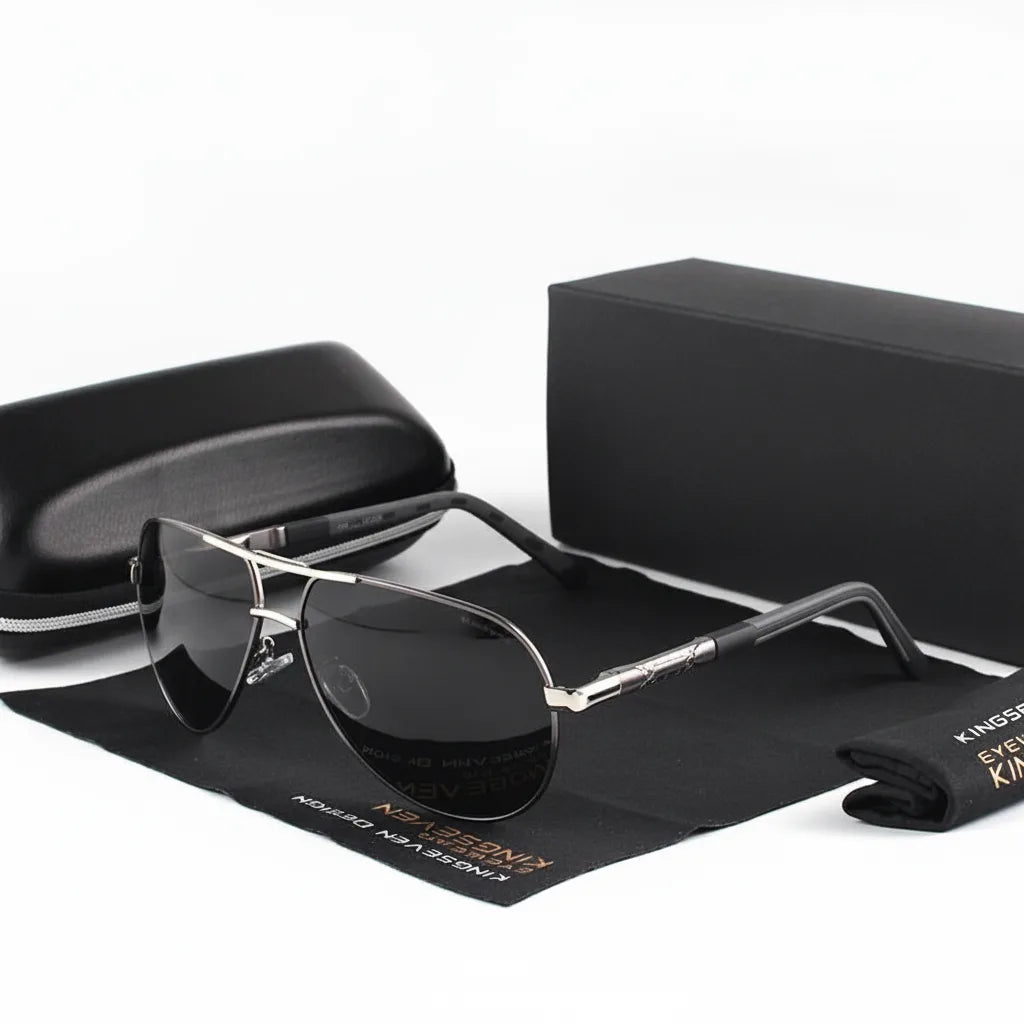 Herren Sonnenbrille Vintage Polarisiert mit UV400 Schutz
