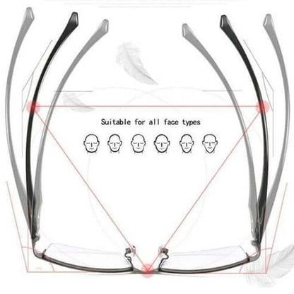 Progressive Gleitsichtbrille mit automatischer Anpassung