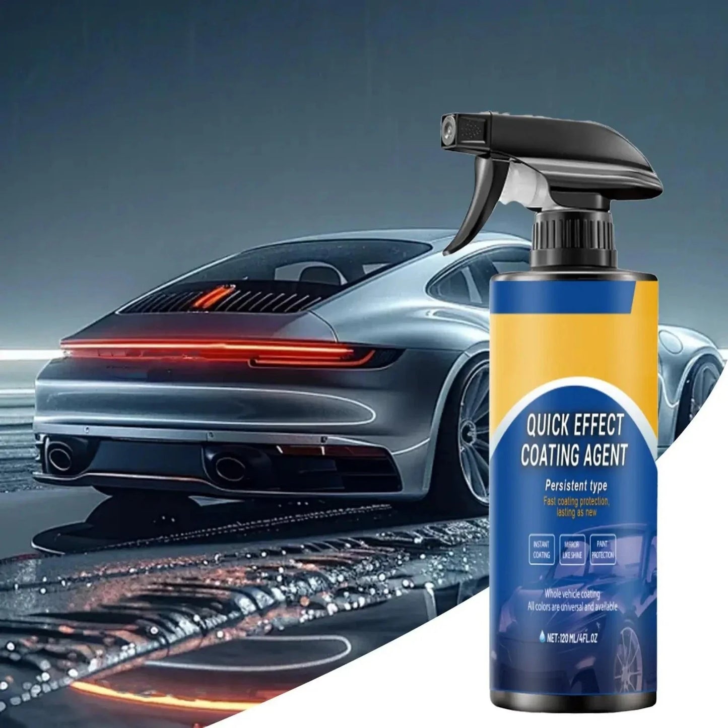 Auto Nano-Keramik-Versiegelung 120 ml – 3-in-1 Glanz & Schutz bis 3 Monate